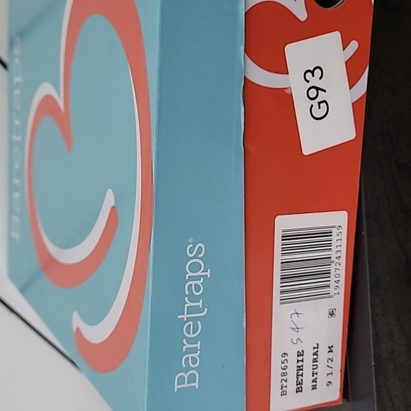 NEW Baretraps Womens Bethie Slide Natural 9.5M Wedge Sandals - Picture 9 of 9